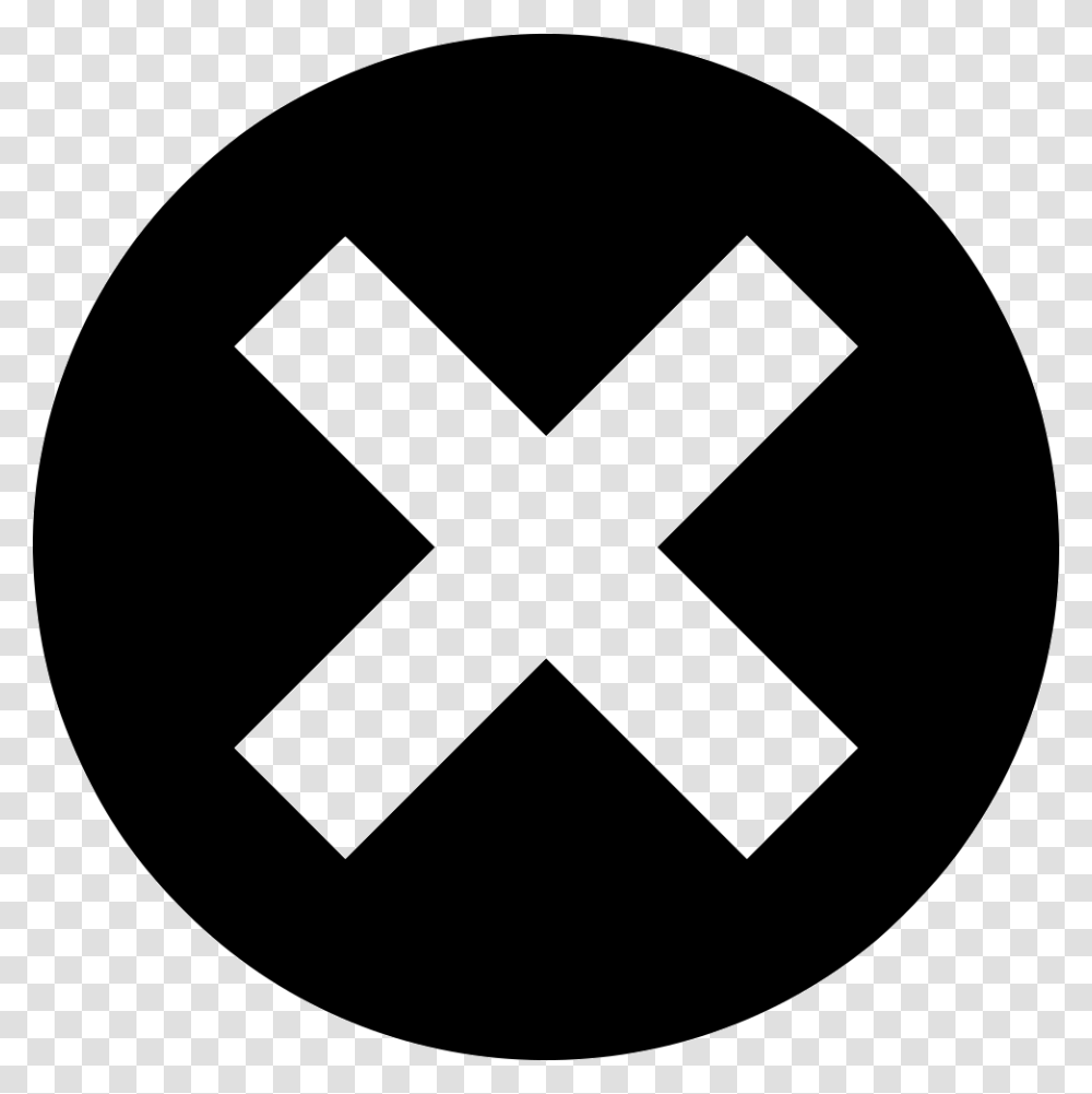 Close Delete Cancel Del Ui Round White X Red Background, Logo, Trademark, Texture Transparent Png