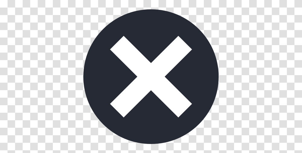 Close Delete Remove Exit Free Icon Of Embems Icons Red X In Circle, Symbol, Text, Logo, Trademark Transparent Png