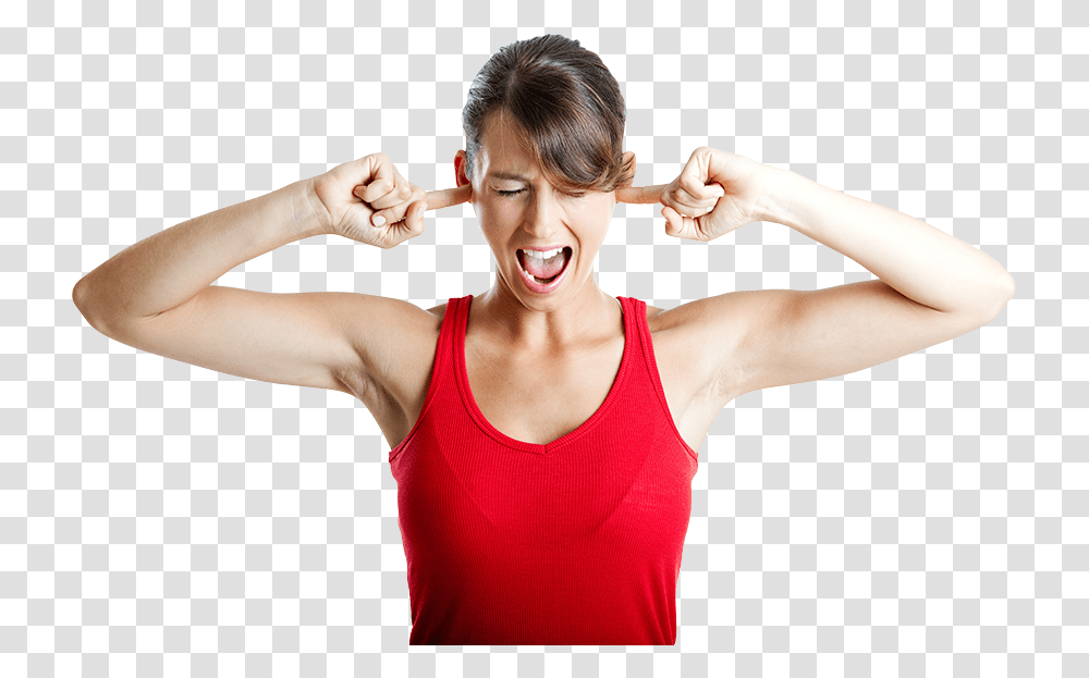 Close My Ears, Face, Person, Arm Transparent Png