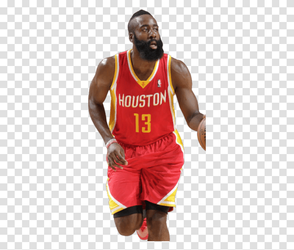 Close Up James Harden, Person, People, Team Sport, Basketball Transparent Png