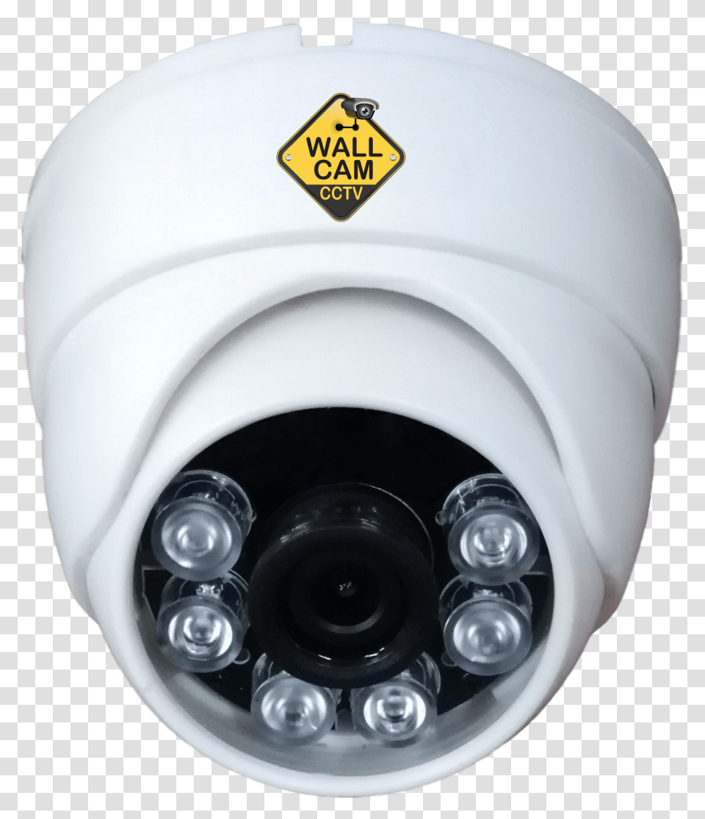 Closed Circuit Television Dome Camera Videocon Camera, Helmet, Apparel, Light Transparent Png