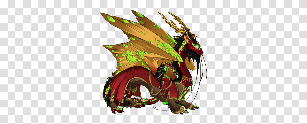 Closed Gilded Sablemanesnowmane Imp M Skins And Accents Water Dragon Cute Anime Transparent Png