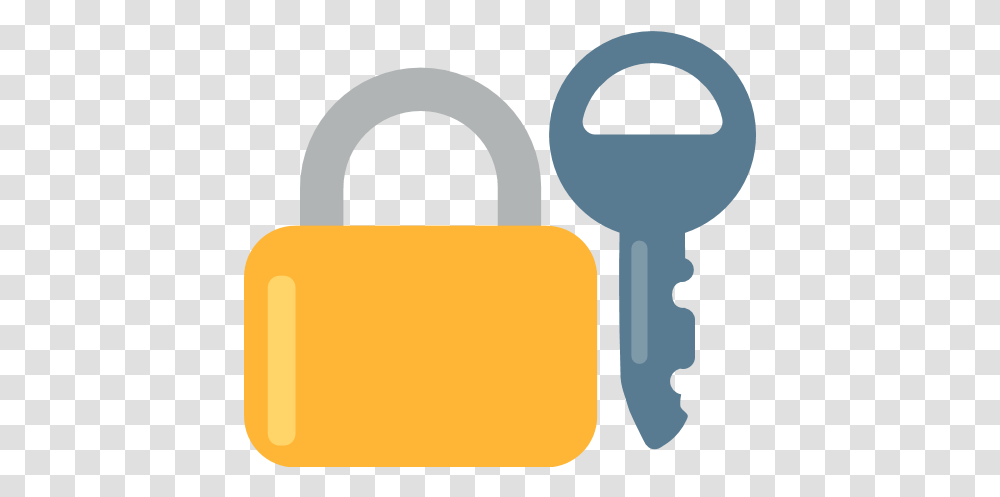 Closed Lock With Key Emoji For Facebook Email & Sms Id Closed Lock With Key Emoji, Security Transparent Png