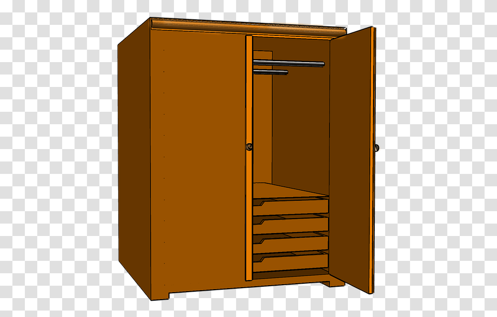 Closet Wardrobe Cupboard Cabinet Storage Furniture Clip Art Cupboard, Mailbox, Letterbox Transparent Png