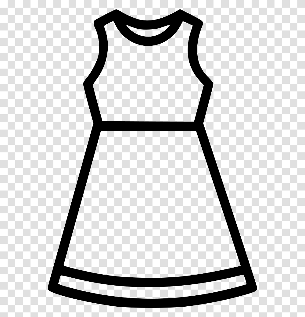Cloth Dress Fashion Women Tunics Frock Comments Dress Icon Free, Stencil, Shelf, Rug, Chair Transparent Png