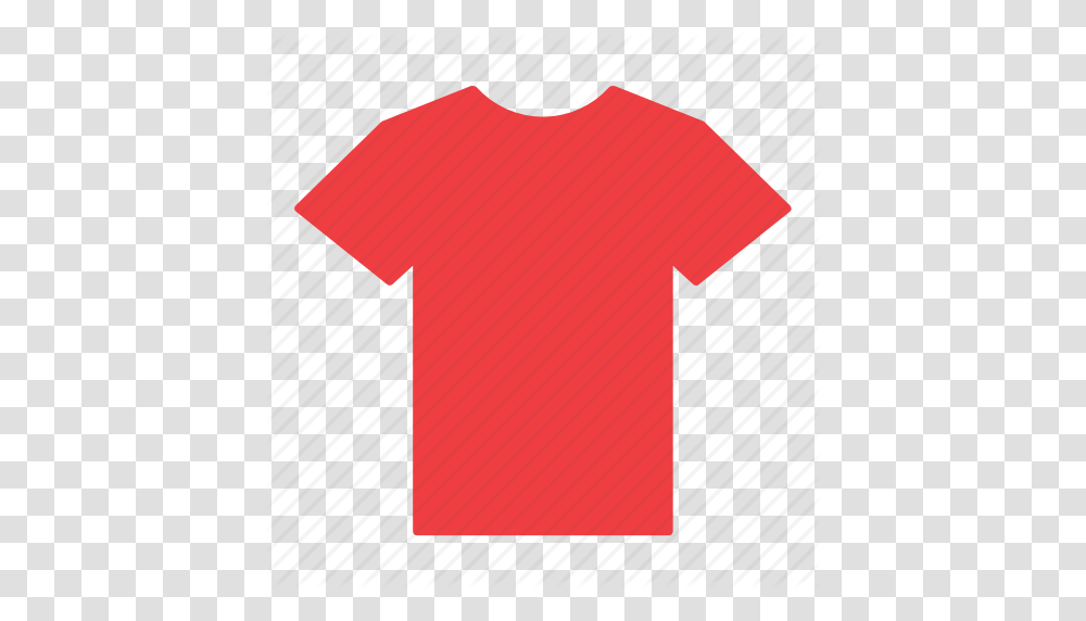 Clothes Clothing Jersey Red Shirt T Shirt Icon, Apparel, T-Shirt, Mailbox, Letterbox Transparent Png