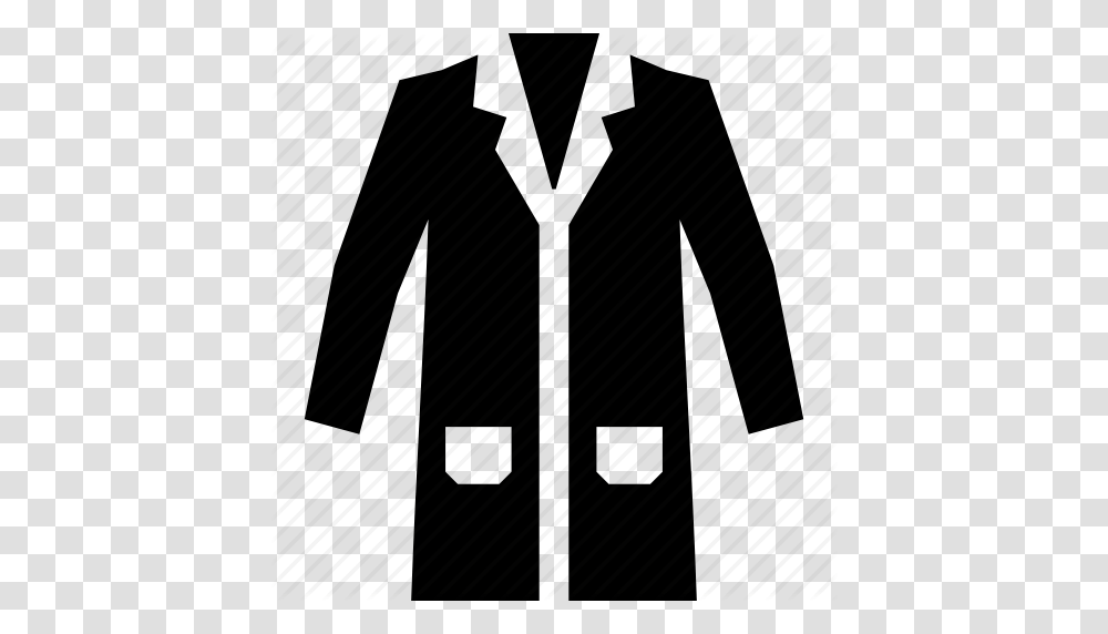 Clothes Coat Lab Coat Laboratory Icon, Apparel, Sleeve, Long Sleeve Transparent Png