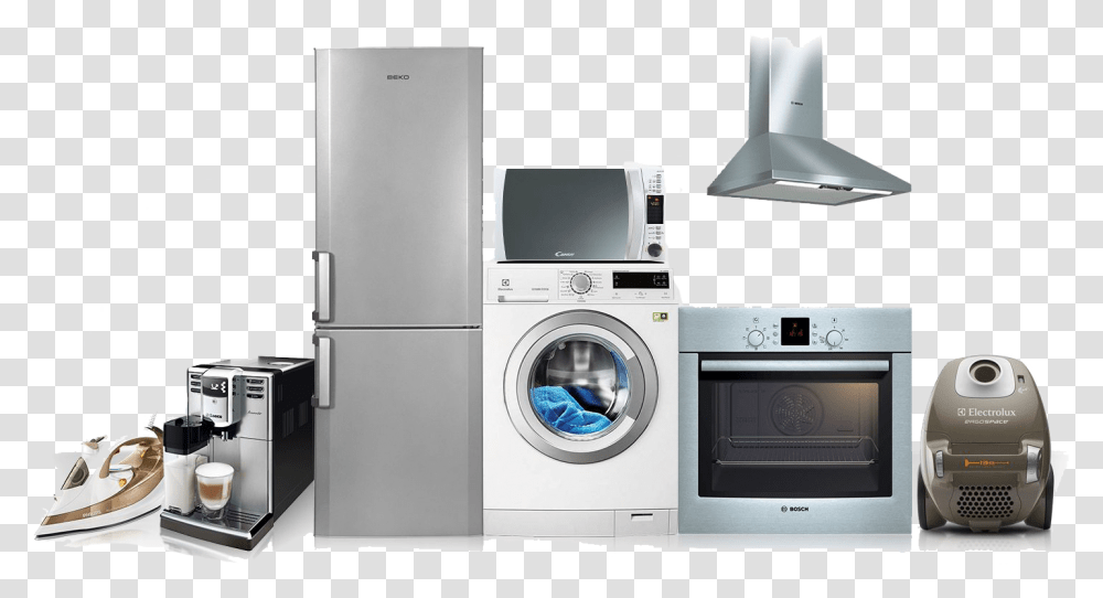 Clothes Dryer, Appliance, Refrigerator, Laundry, Washer Transparent Png