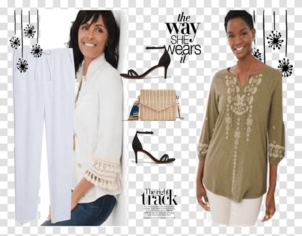 Clothes From Chicos Formal Wear, Sleeve, Long Sleeve, Person Transparent Png