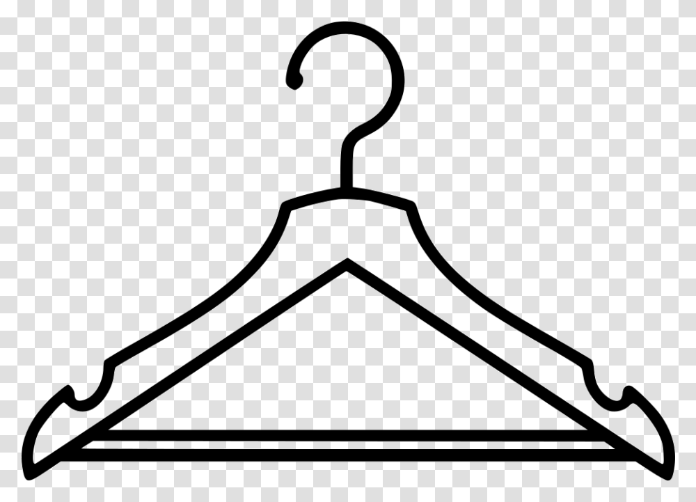 Clothes Hanger Icon Background Hanger Line Icon Transparent Png