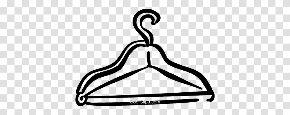 Clothes Hanger Royalty Free Vector Clip Art Illustration, Snake, Reptile, Animal, Bird Transparent Png