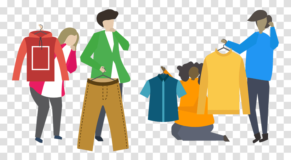 Clothes Ordering Website Builder People With Question Marks, Apparel, Coat, Person Transparent Png