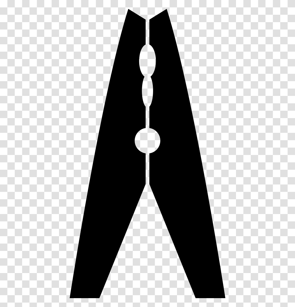 Clothes Pin Illustration, Silhouette, Suspenders, Stencil Transparent Png