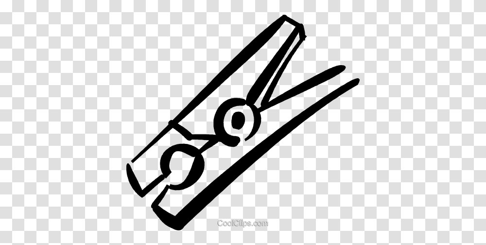 Clothes Pin Royalty Free Vector Clip Art Illustration, Tool, Weapon, Weaponry, Blade Transparent Png