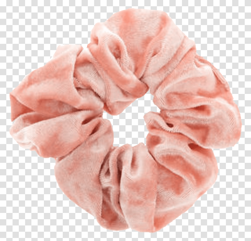 Clothes Scrunchie Pink Silk Hair Band Cute Scrunchies Pink, Person, Human, Sweets, Food Transparent Png