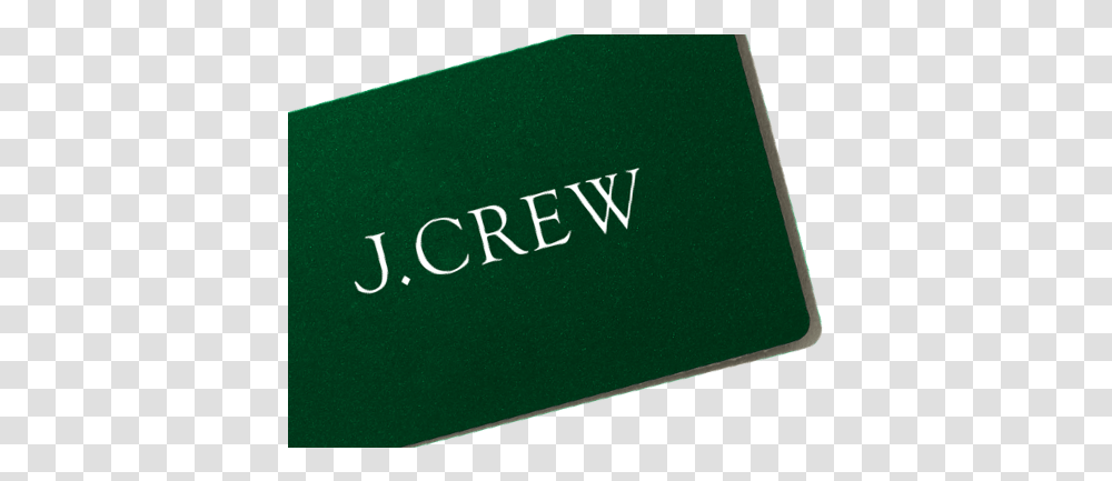 Clothes Shoes Accessories J Crew Credit Card, Text, Paper, Business Card, Label Transparent Png