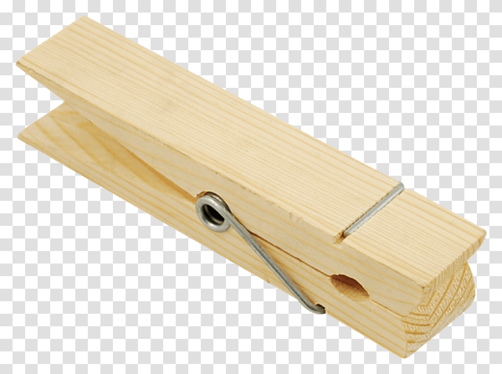 Clothespin, Wood, Plywood Transparent Png