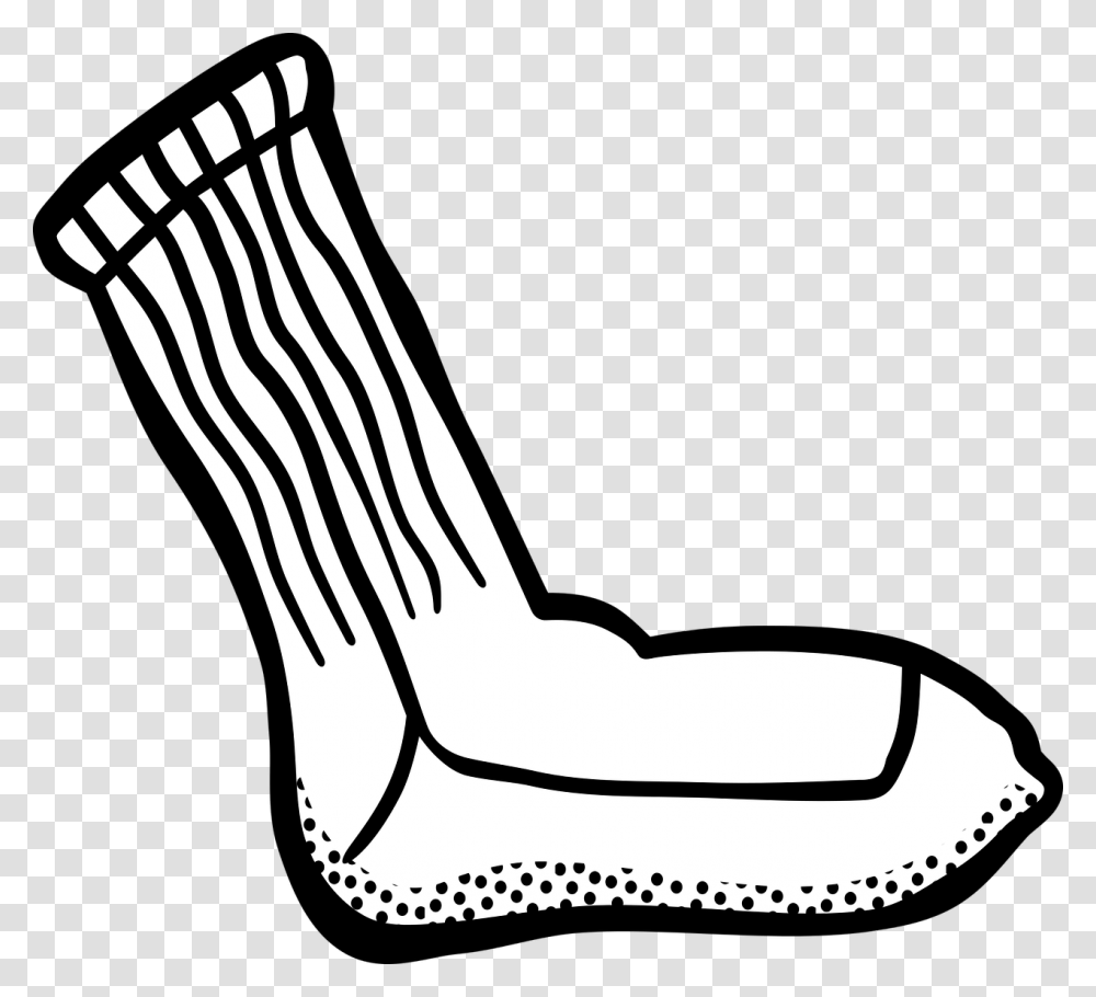 Clothing Clip Art Black And White Shoes, Chair, Furniture, Footwear, Apparel Transparent Png