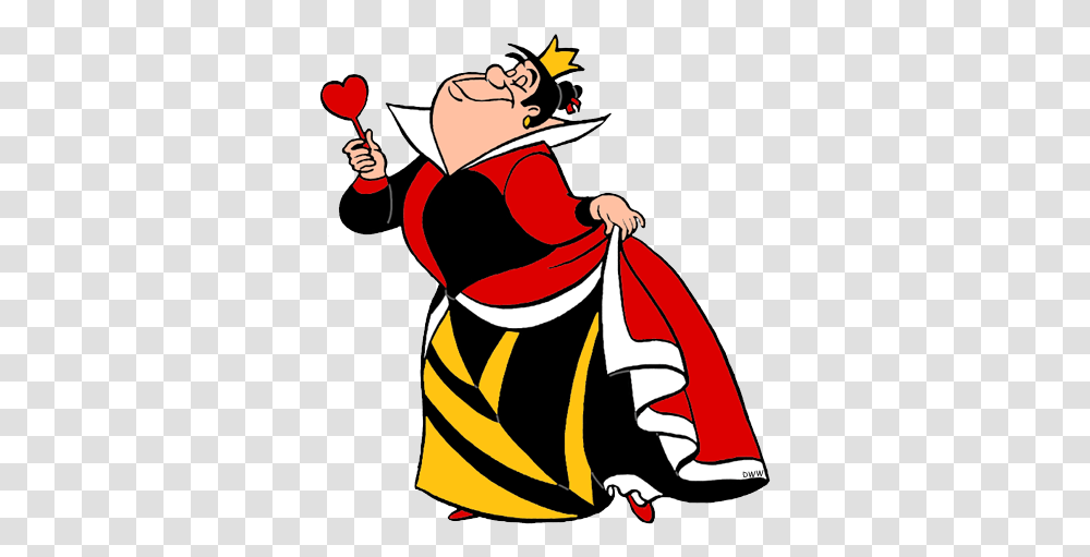 Clothing Clipart Queen Of Hearts Alices Adventures In Wonderland, Person, Human, Performer Transparent Png