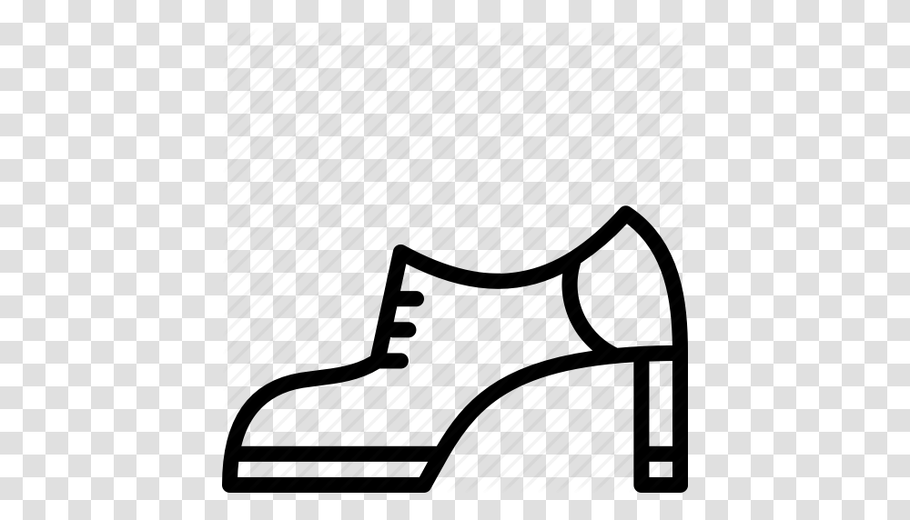 Clothing Heel Lace Outline Oxford Womens Icon, Chair, Furniture, Goggles Transparent Png
