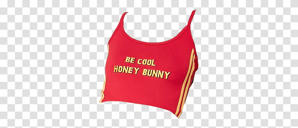 Clothing Images Red Aesthetic Crop Tops, Apparel, T-Shirt, Bib Transparent Png
