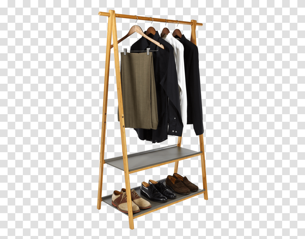 Clothing Rack Background, Furniture, Overcoat, Tripod, Shoe Transparent Png