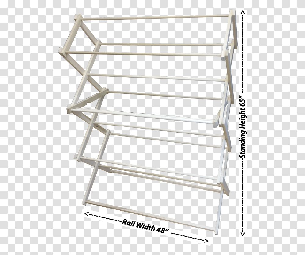 Clothing Rack, Staircase, Drying Rack Transparent Png