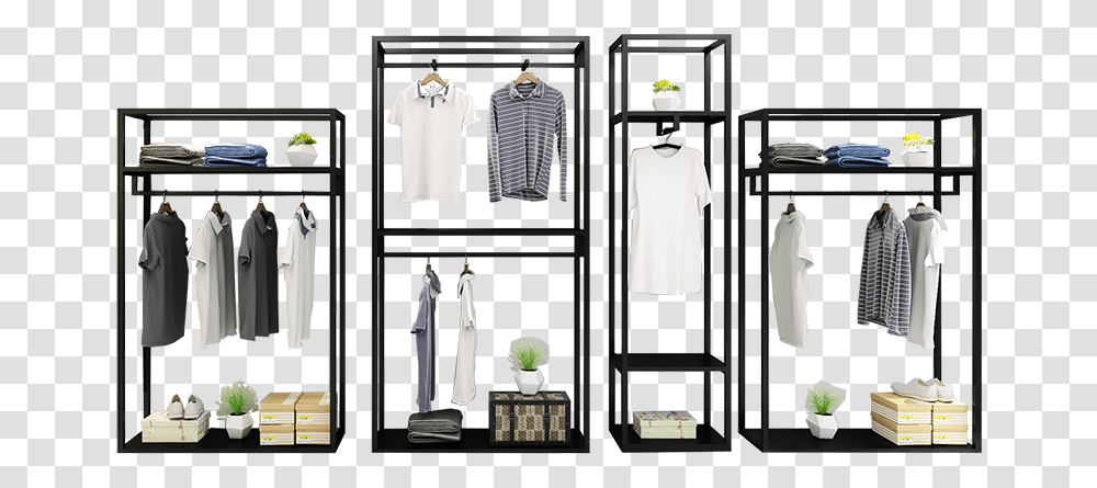 Clothing Store Display, Furniture, Indoors, Closet, Room Transparent Png