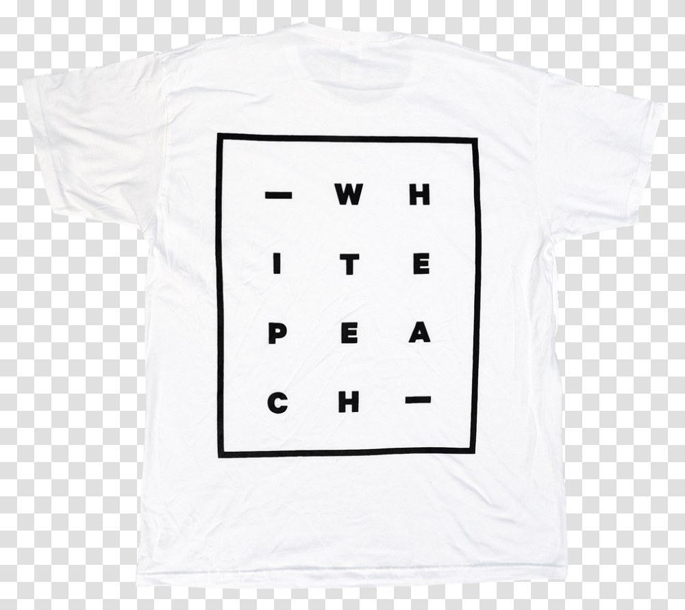 Clothing - White Peach Records Black T Shirt, Apparel, T-Shirt Transparent Png