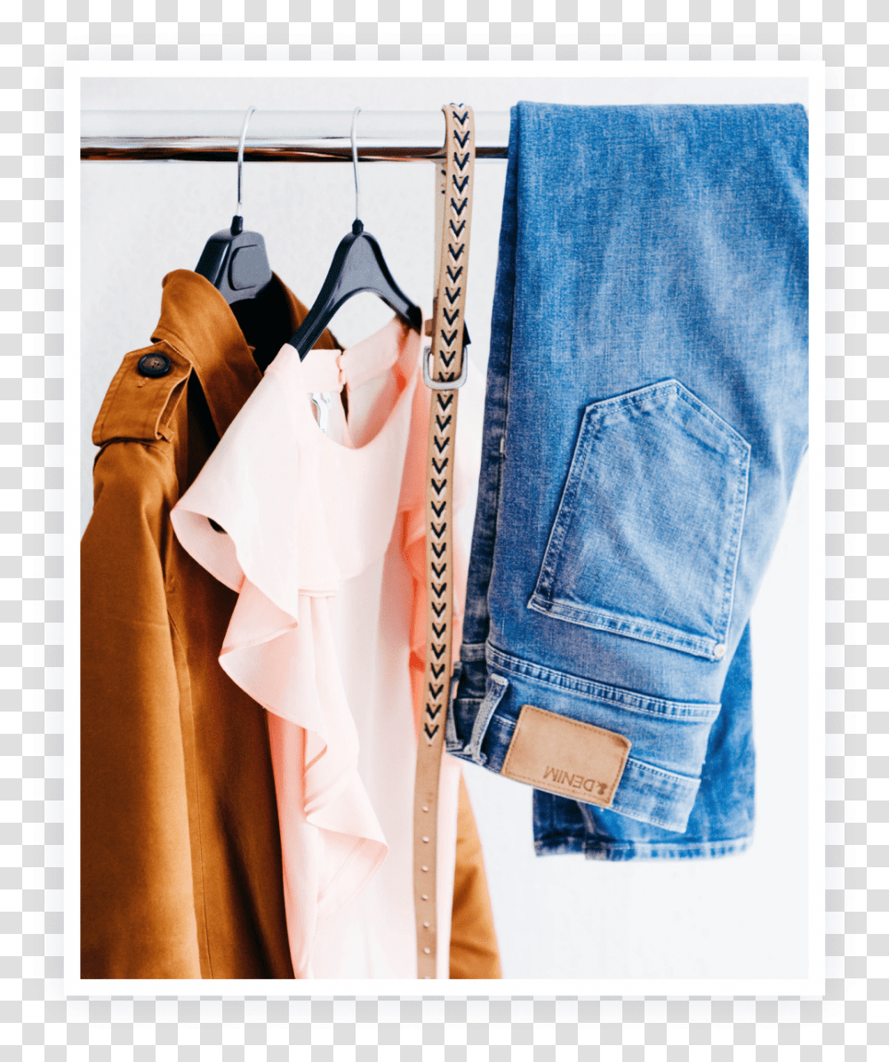 Clothing Unsplash, Pants, Jeans, Coat, Furniture Transparent Png