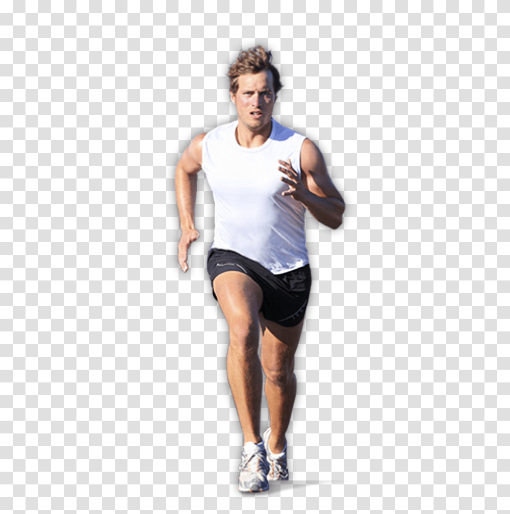 Clothingcycling Shortsrunningt Sportsphysical Fitnesstophuman Running Man, Person, Working Out, Shoe, Footwear Transparent Png