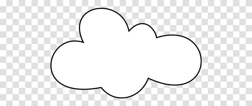 Cloud 153 Nature - Printable Coloring Pages Heart, Symbol, Axe, Tool, Stencil Transparent Png