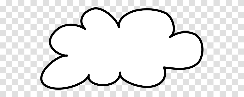 Cloud Stencil, Heart, Mustache, Silhouette Transparent Png