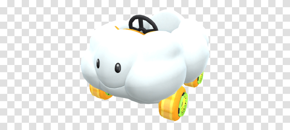 Cloud 9 Cloud Kart Mario Kart, Piggy Bank, Inflatable Transparent Png