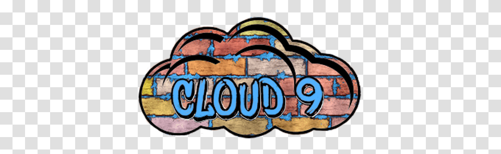 Cloud 9 Youth Retreat - A Vineyard Language, Graffiti, Art, Brick, Outdoors Transparent Png