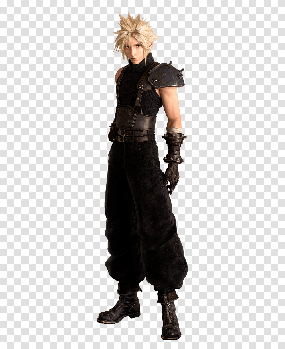 Cloud And Aerith, Person, Human, Apparel Transparent Png