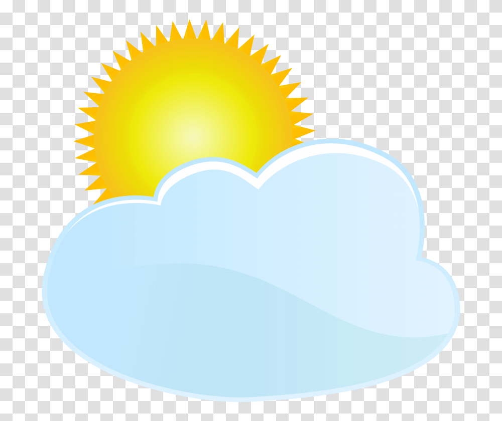 Cloud And Sun Weather Icon, Nature, Outdoors, Flare, Light Transparent Png