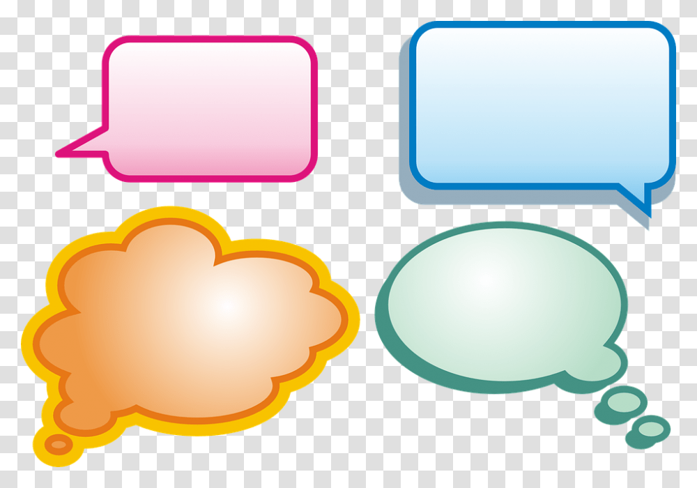 Cloud Balloons Balloon Conversation Question Bubble Message, Food, Egg Transparent Png