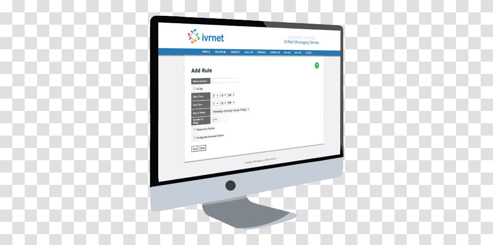 Cloud Based Call Routing Ivrnet Lcd, Monitor, Screen, Electronics, LCD Screen Transparent Png