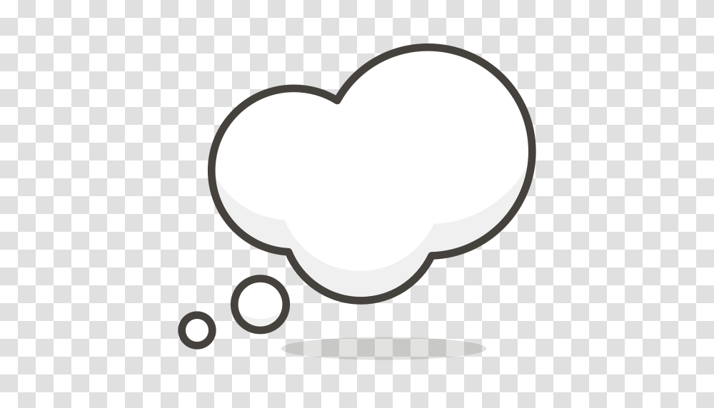 Cloud Bubbles Thought Icon Free Of Another Emoji Icon Set, Pillow, Cushion, Heart, Lamp Transparent Png