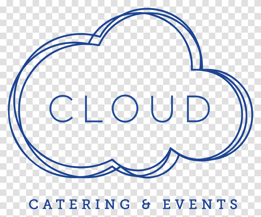 Cloud Catering Logo, Alphabet, Label Transparent Png