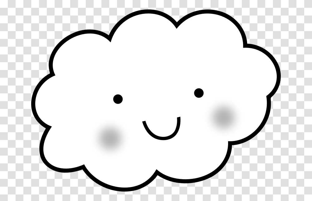 Cloud Clip Art Nice Free Cliparts, Stencil, Snowman, Outdoors, Nature Transparent Png