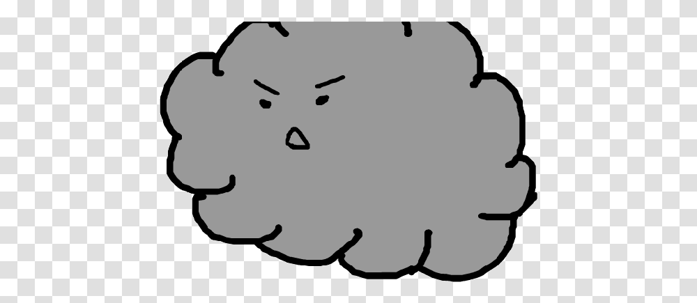 Cloud Clipart Animated Gif Elephant Angry Gif, Bow, Bird, Animal, Stencil Transparent Png