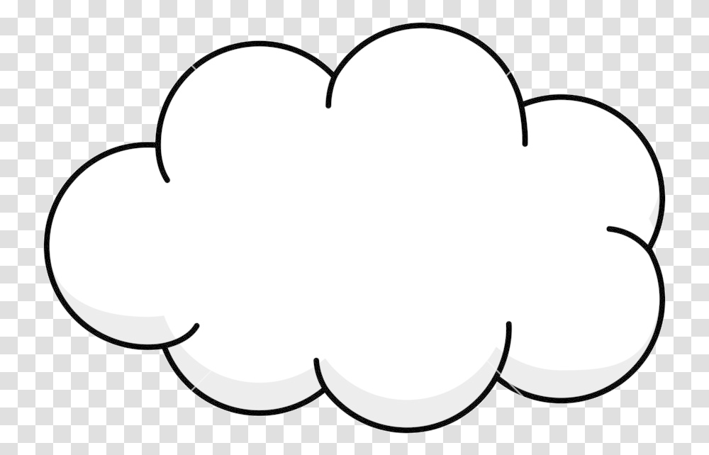 Cloud Clipart Fluffy Graphics Illustrations Free Cloud Clipart Black And White, Sunglasses, Accessories, Accessory, Heart Transparent Png