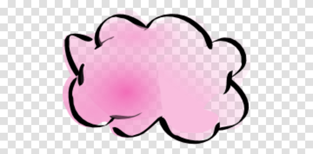 Cloud Clipart Pink Cloud, Mammal, Animal, Wildlife, Rodent Transparent Png