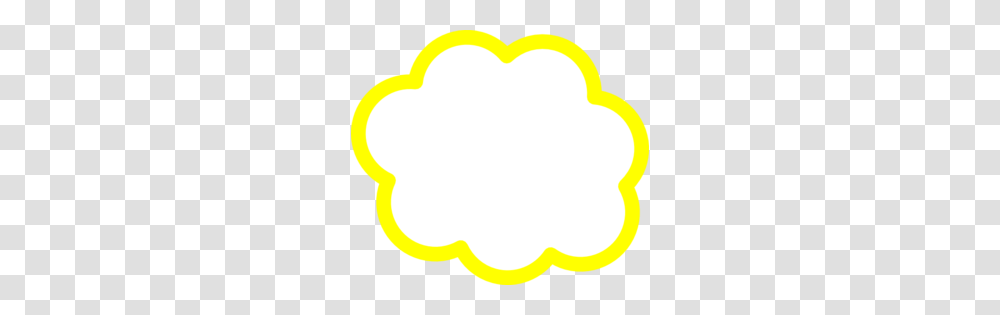 Cloud Clipart Yellow, Heart, Tennis Ball, Sport, Sports Transparent Png