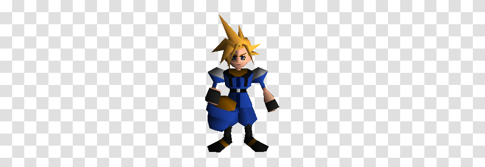 Cloud Cloud Strife Models To Print Yeggi Cloud Strife, Person, Human, Toy, Performer Transparent Png