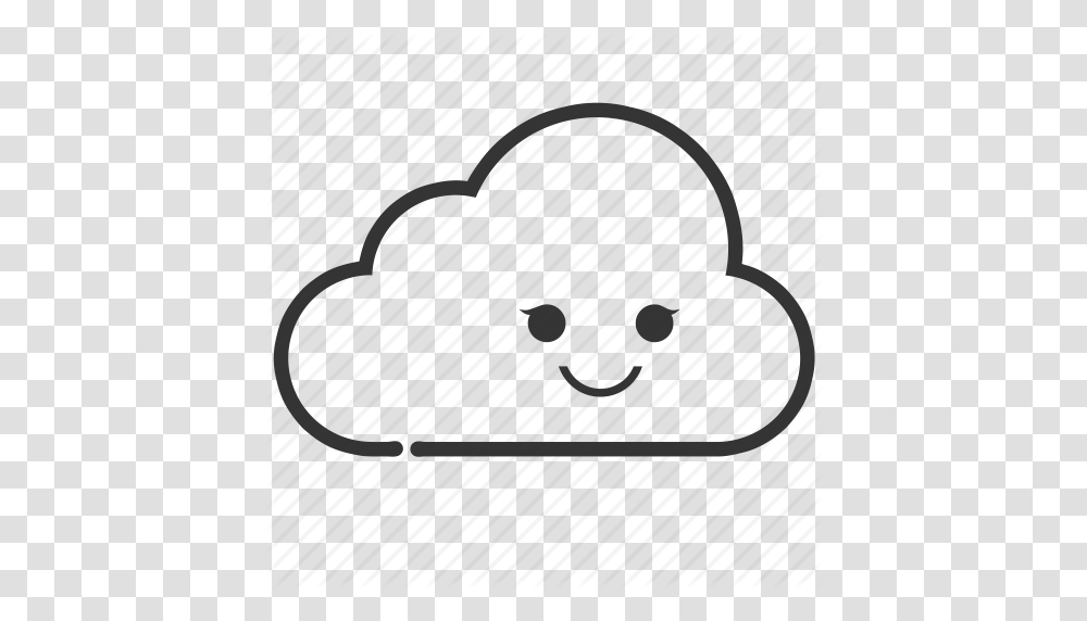 Cloud Clouds Cloudy Emoji Emoticons Weather Icon, Apparel, Bag, Handbag Transparent Png