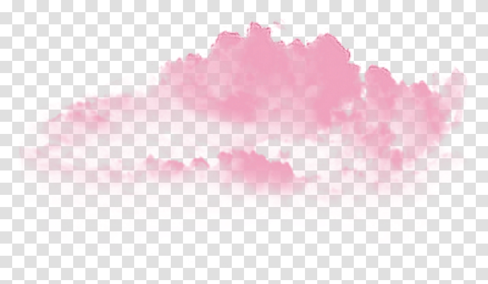 Cloud Clouds Uds Nubes Nube Pinktumblr Pink Stickerspopulares Pink Cloud Background, Nature, Outdoors, Landscape Transparent Png