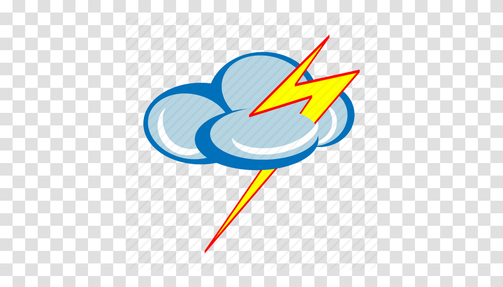 Cloud Cloudy Forecast Lightning Storm Thunder Weather Icon, Outdoors Transparent Png